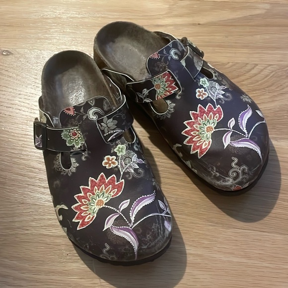 Birkenstock Boston Floral Size 37 - Picture 6 of 6